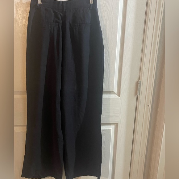 Zara Elegant Black Wide-Leg Pants - Picture 6 of 7